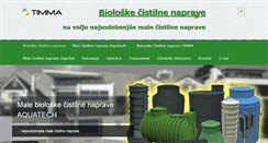 Desktop Screenshot of bioloske-cistilne-naprave.si